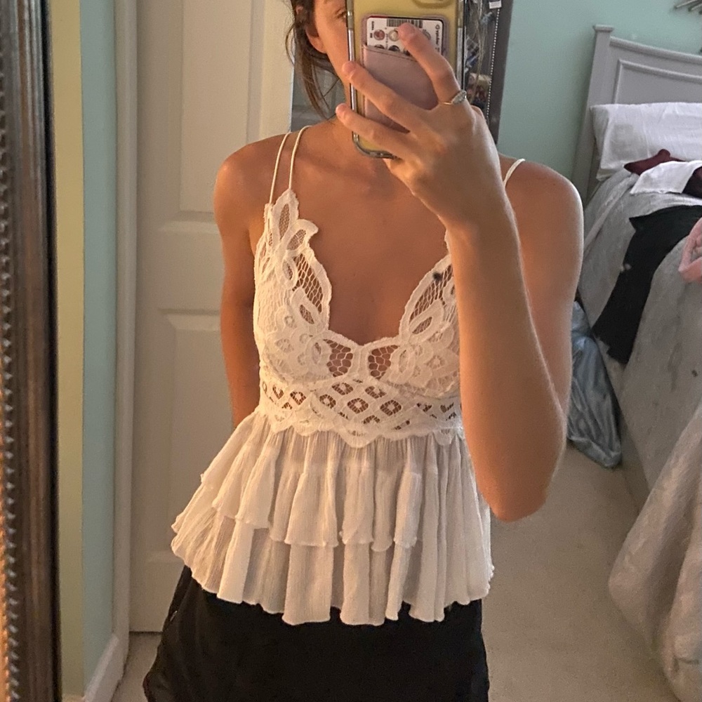 Free People white tank